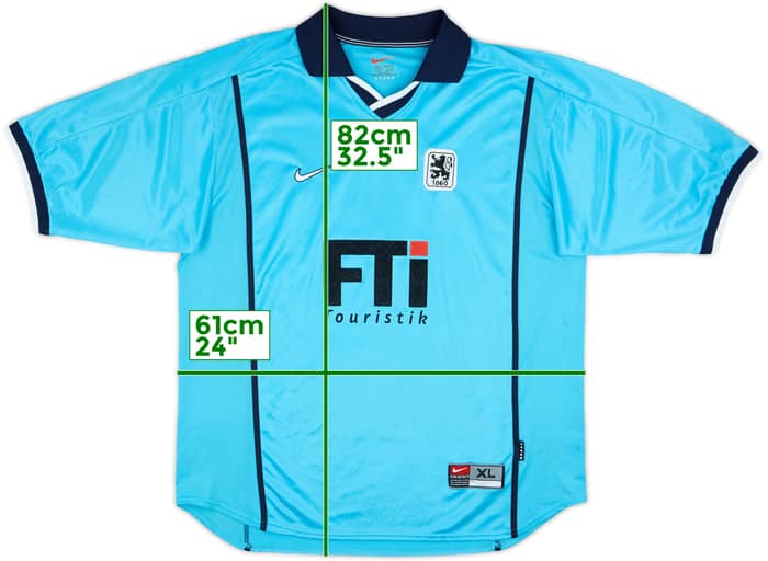 2000-01 1860 Munich Home Shirt - 8/10 - (XL)