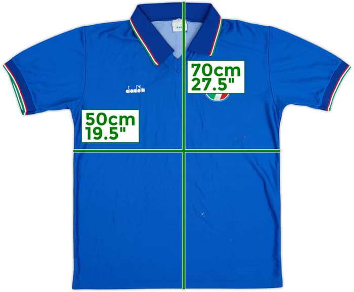 1986-91 Italy Home Shirt - 6/10 - (L)