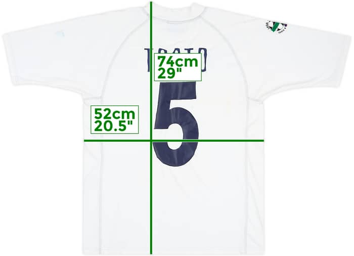 2004-05 Genoa Match Issue Away Shirt Tosto #5