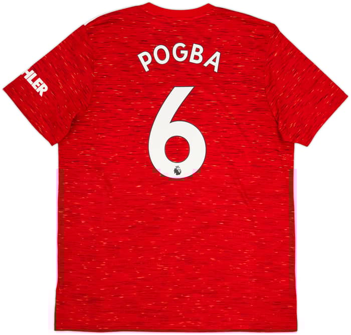 2020-21 Manchester United Home Shirt Pogba #6 - 10/10 - (XL)