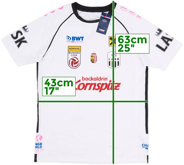 2021-22 LASK Linz Home Shirt (L.Boys)