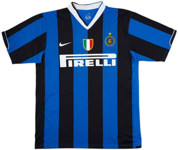 2006-07 Inter Milan Home Shirt Figo #7 - 4/10 - (L)