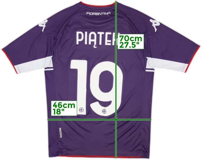 2021-22 Fiorentina Home Shirt Piątek #19 - 6/10 - (M)