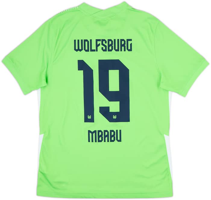 2020-21 Wolfsburg Home Shirt Mbabu #19 - 10/10 - (L)