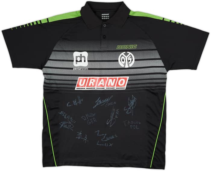 2010s FSV Mainz Table Tennis Signed Polo Shirt - 7/10 - (L)