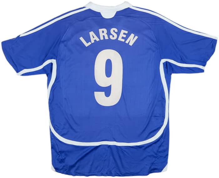 2006-07 Schalke Home Shirt Larsen #9 - 5/10 - (XL.Boys)