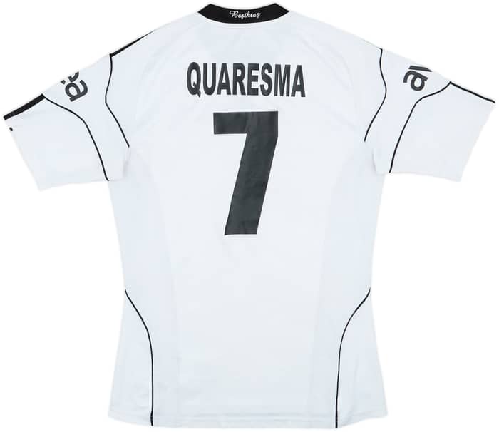 2010-11 Besiktas Home Shirt Quaresma #7 - 8/10 - (M)