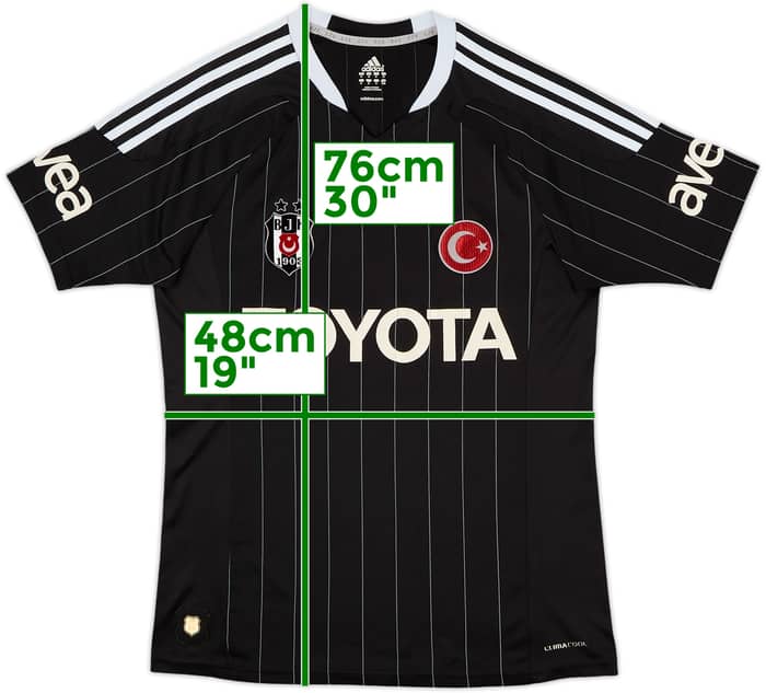 2011-12 Besiktas Third Shirt - 3/10 - (M)