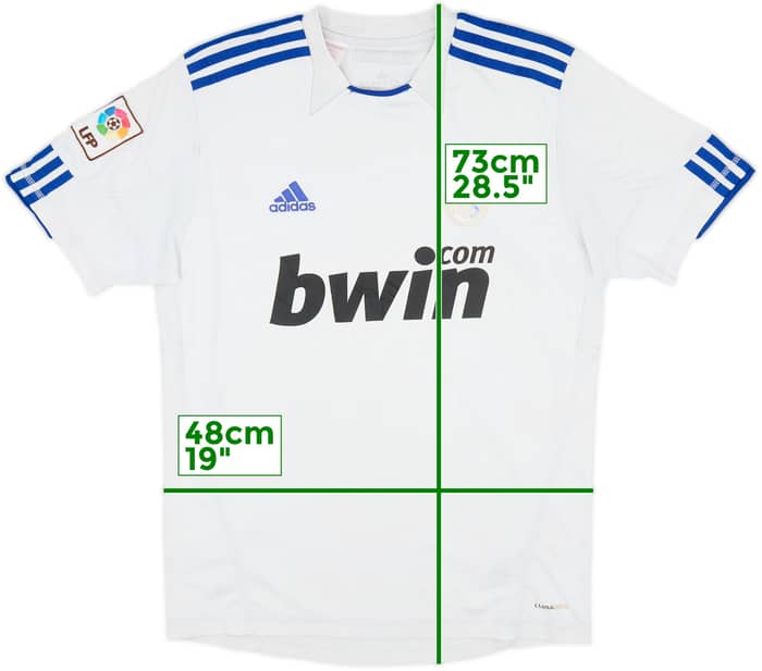 2010-11 Real Madrid Home Shirt - 4/10 - (XL.Boys)