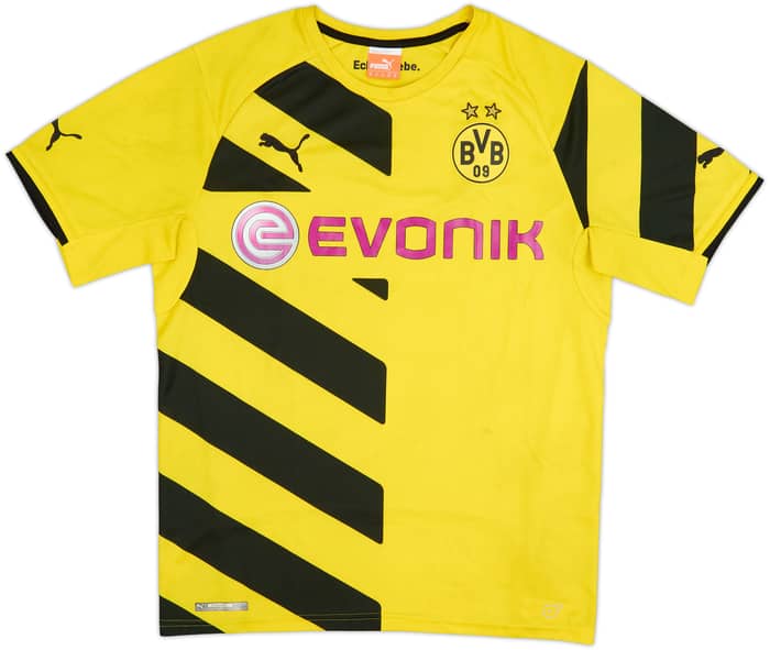 2014-15 Borussia Dortmund Home Shirt - 4/10 - (M)