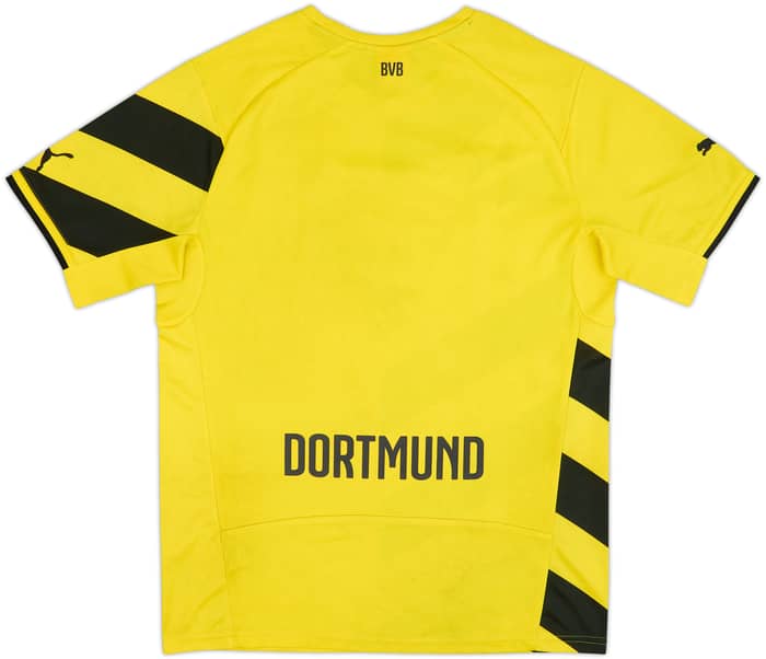 2014-15 Borussia Dortmund Home Shirt - 4/10 - (M)