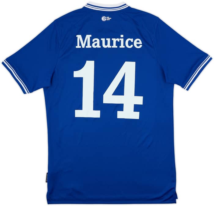 2020-21 Schalke Home Shirt Maurice #14 - 8/10 - (L)
