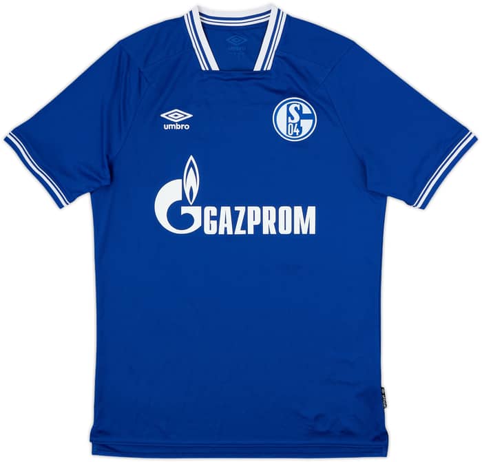 2020-21 Schalke Home Shirt Maurice #14 - 8/10 - (L)