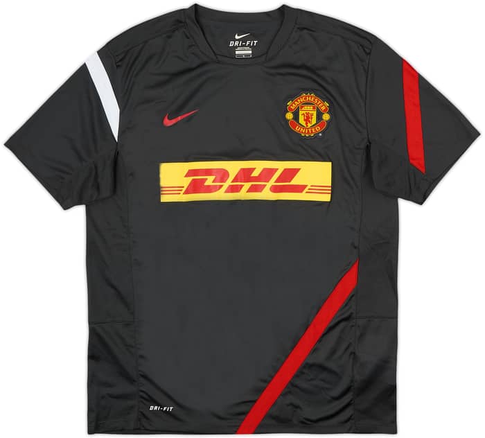 2012-13 Manchester United Nike Training Shirt - 8/10 - (L)
