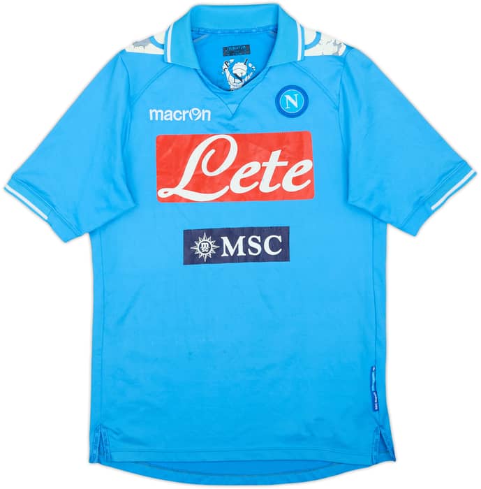 2011-12 Napoli Home Shirt - 4/10 - (M)