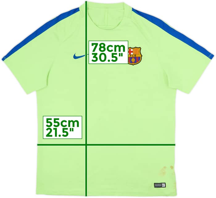 2017-18 Barcelona Nike Training Shirt - 4/10 - (XL)