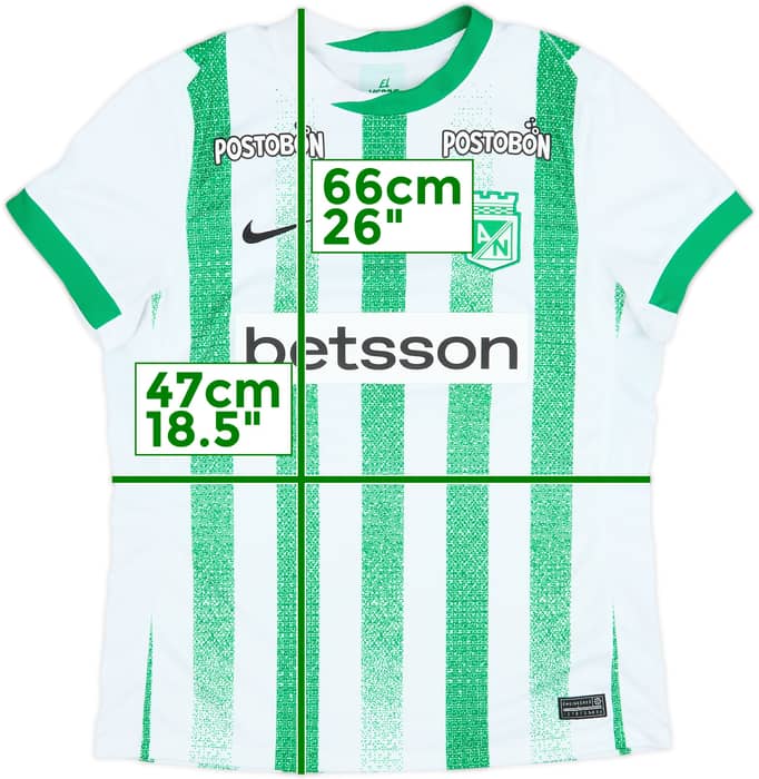2025 Atletico Nacional Home Shirt - 8/10 - (Women's M)