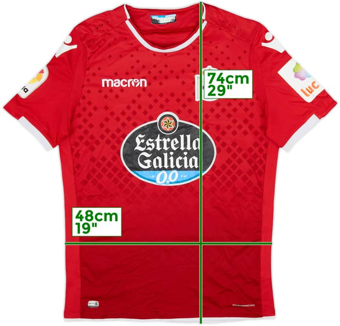 2018-19 Deportivo de La Coruna Away Shirt - 9/10 - (XL)