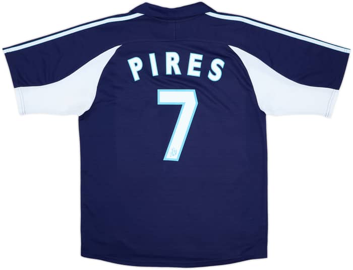 1999-00 Olympique Marseille Away Shirt Pires #7 - 9/10 - (M)