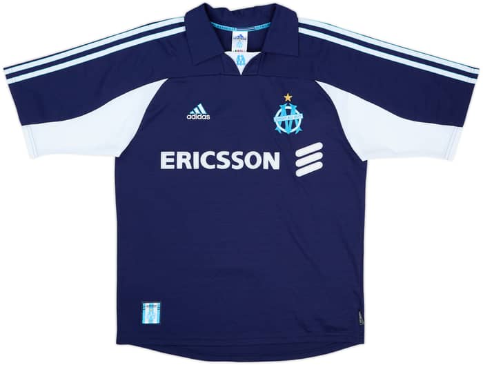 1999-00 Olympique Marseille Away Shirt Pires #7 - 9/10 - (M)