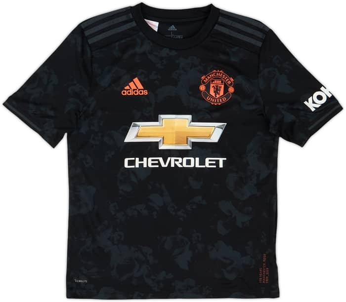 2019-20 Manchester United Third Shirt B.Fernandes #18 - 8/10 - (L.Boys)