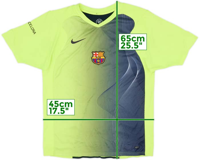 2006-07 Barcelona Nike Training Shirt - 8/10 - (XL.Boys)