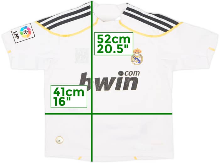 2009-10 Real Madrid Home Shirt - 6/10 - (M.Boys)