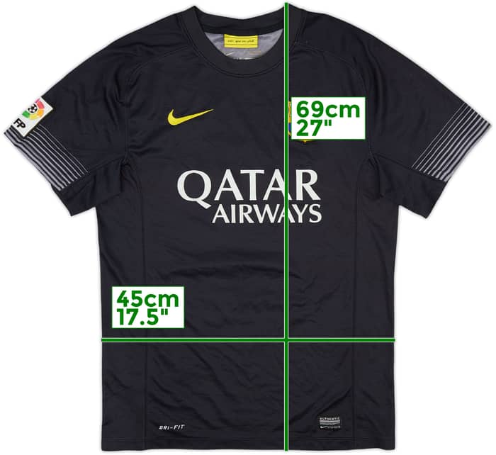 2013-14 Barcelona GK S/S Shirt - 5/10 - (S)