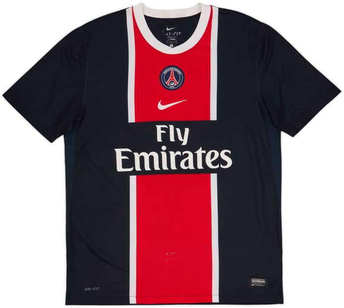 2011-12 Paris Saint-Germain 'Signed' Home Shirt - 6/10 - (L)