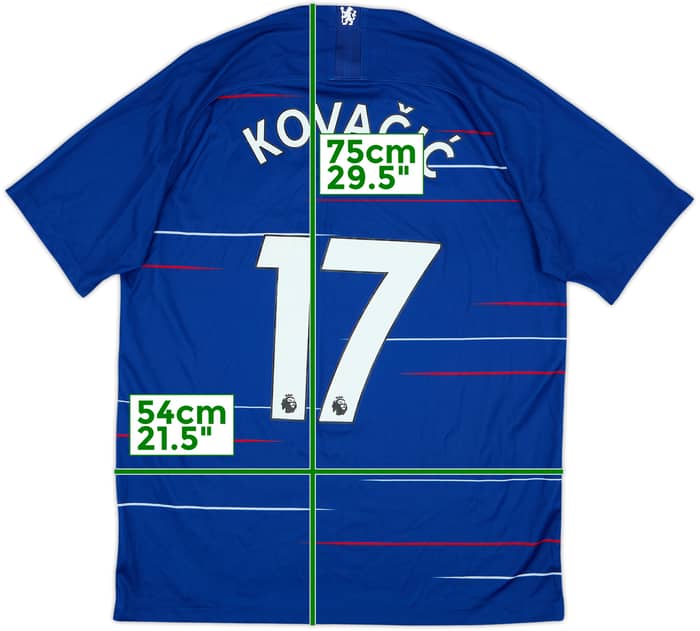 2018-19 Chelsea Home Shirt Kovacic #17 - 8/10 - (L)