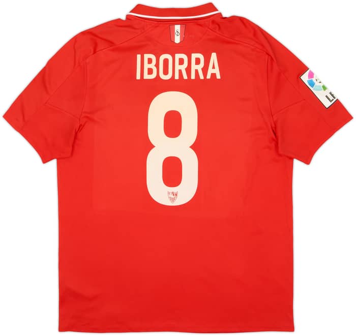 2015-16 Sevilla Away Shirt Iborra #8 - 5/10 - (L)