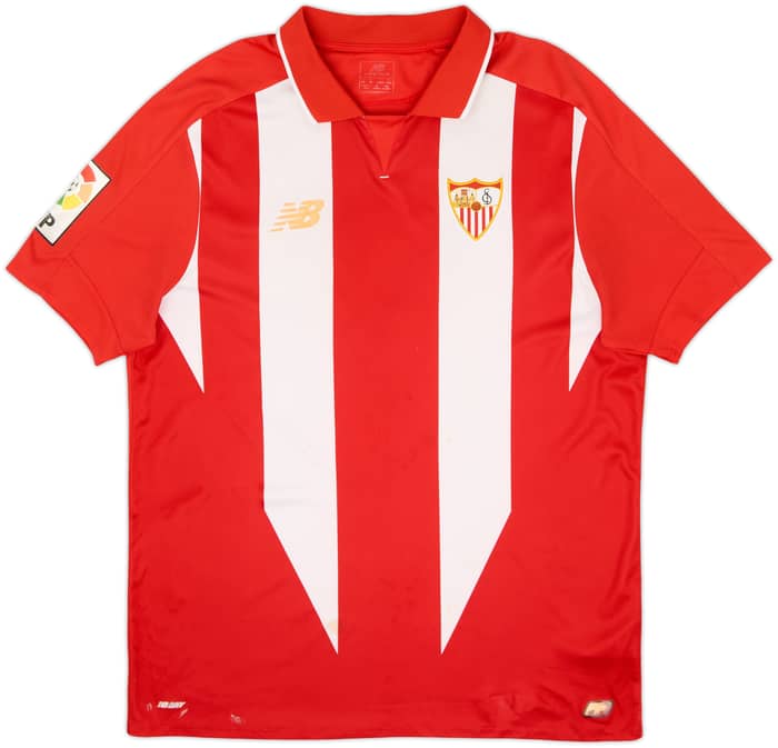 2015-16 Sevilla Away Shirt Iborra #8 - 5/10 - (L)