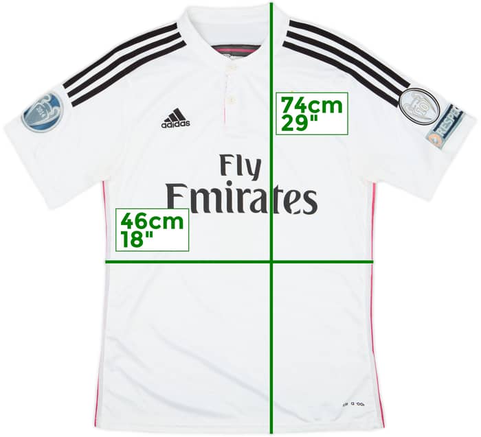 2014-15 Real Madrid Home Shirt - 5/10 - (S)