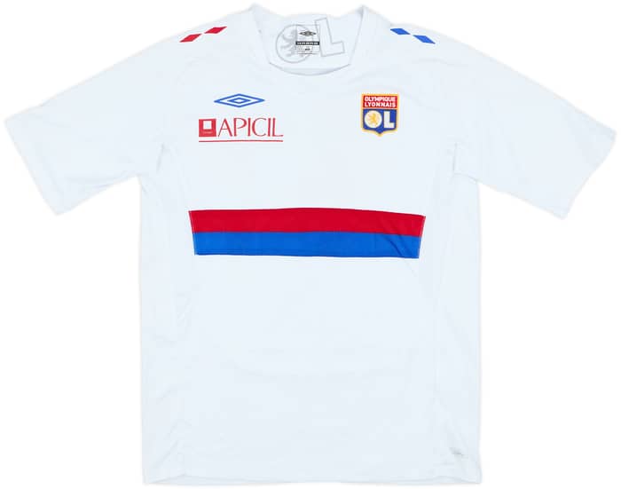 2006-08 Lyon Home Shirt Lisandro #9 - 6/10 - (M.Boys)