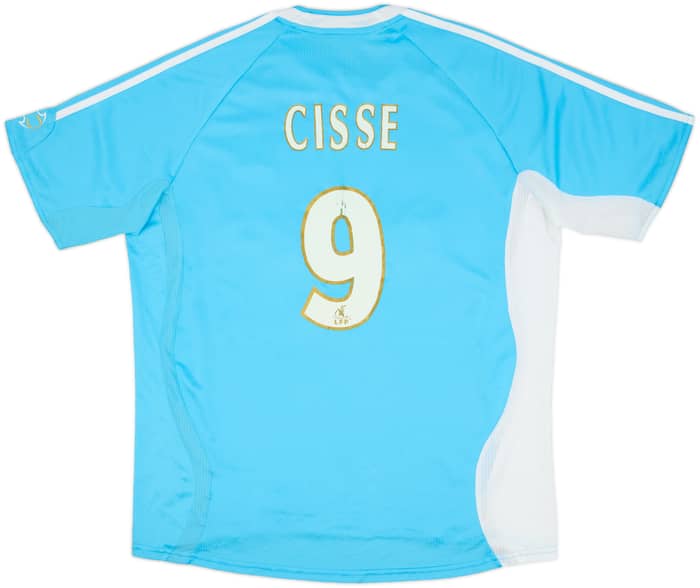 2006-07 Olympique Marseille Away Shirt Cisse #9 - 5/10 - (L)