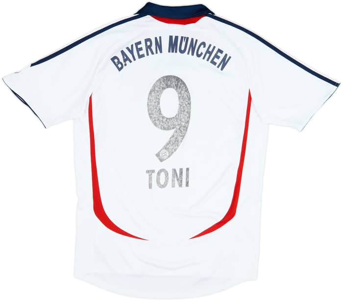 2006-07 Bayern Munich Away Shirt Toni #9 - 4/10 - (M)