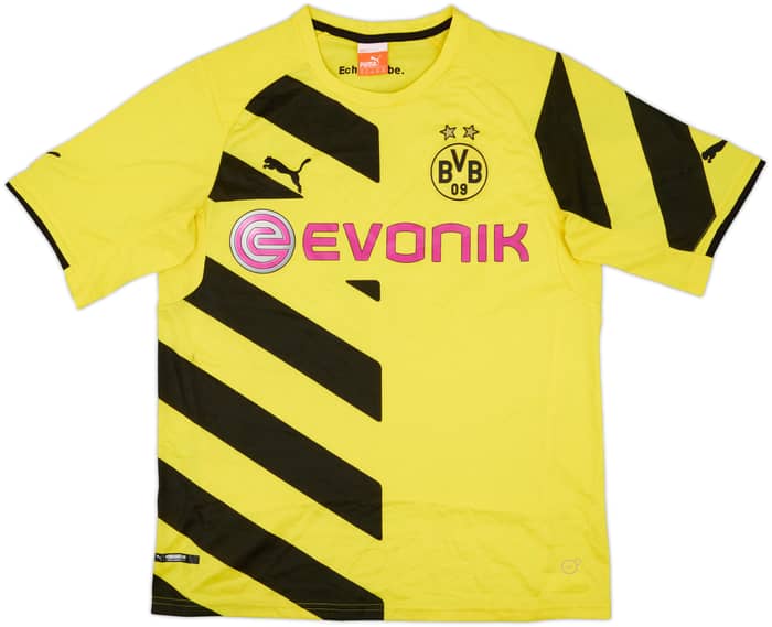 2014-15 Borussia Dortmund Home Shirt Bender #6 - 5/10 - (L)