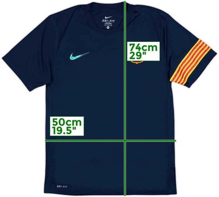 2010-11 Barcelona Nike Training Shirt - 4/10 - (M)