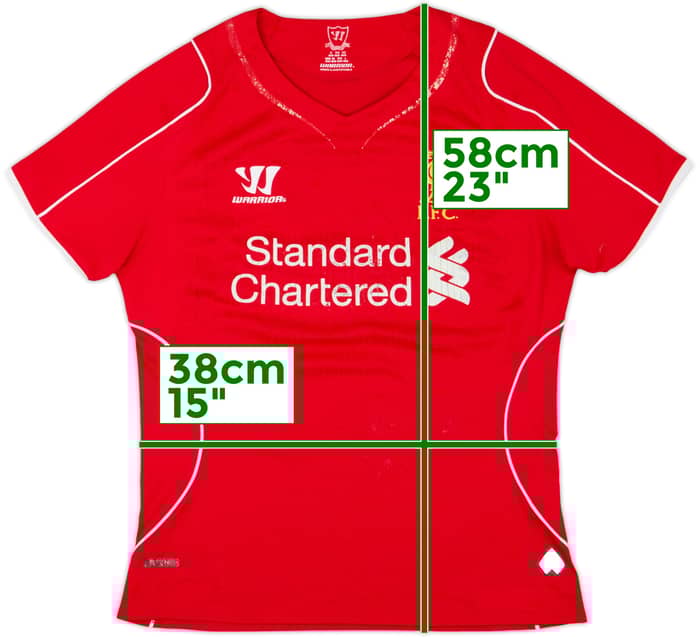 2014-15 Liverpool Home Shirt - 4/10 - (Women's M)