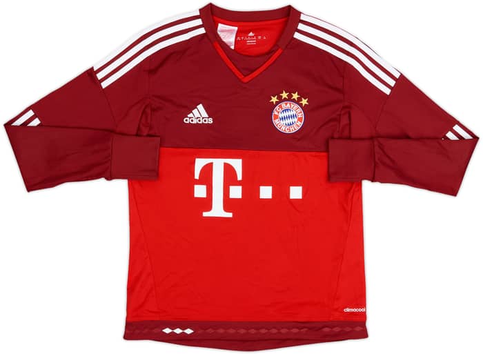 2015-16 Bayern Munich GK Shirt - 5/10 - (L.Boys)