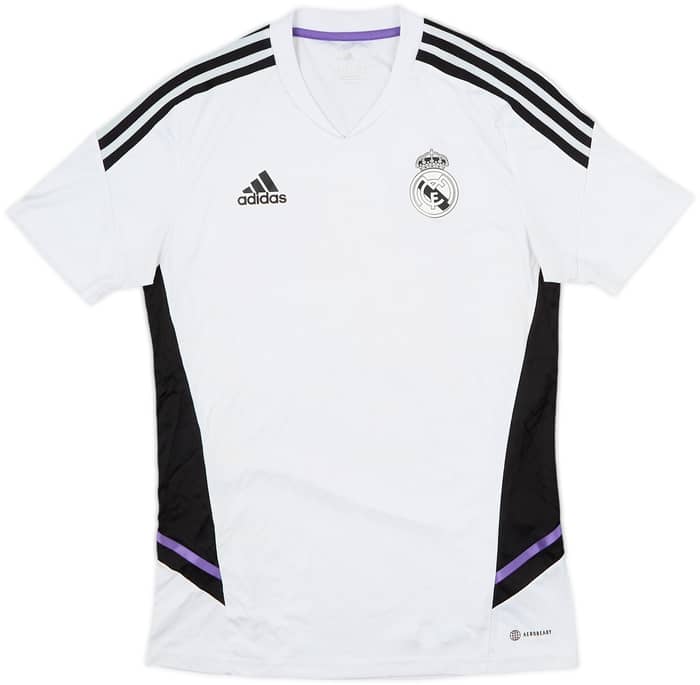 2022-23 Real Madrid adidas Training Shirt - 5/10 - (S)