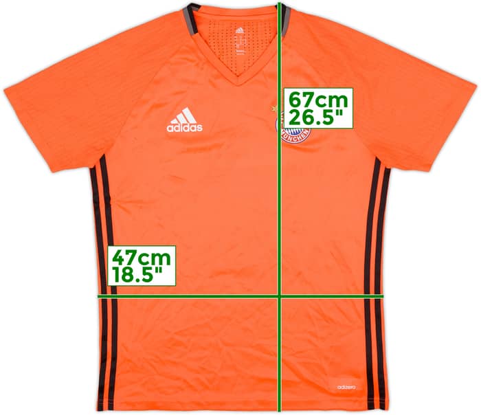 2016-17 Bayern Munich adizero Training Shirt - 8/10 - (M)