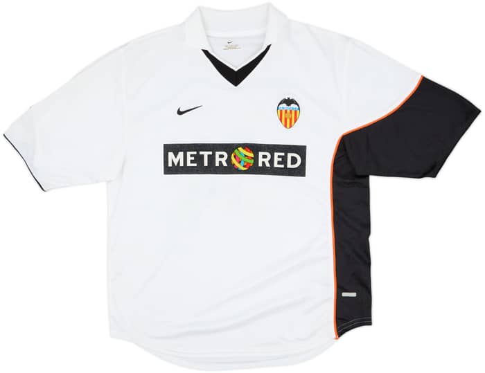 2001-02 Valencia Home Shirt Aimar #21 - 5/10 - (M)