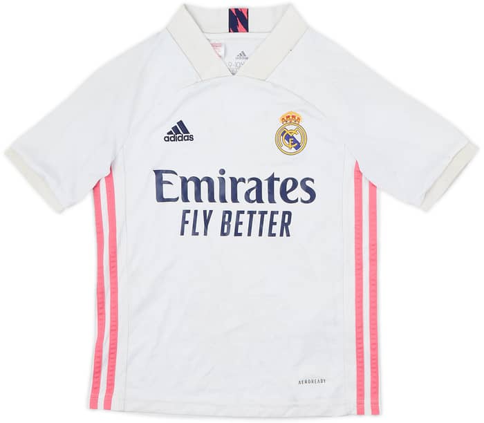 2020-21 Real Madrid Home Shirt - 5/10 - (S.Boys)
