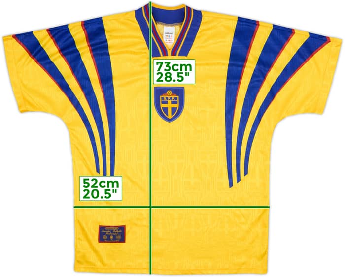 1997 Sweden Home Shirt - 10/10 - (M)