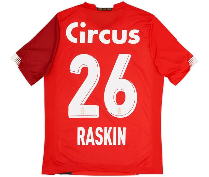 2020-21 Standard Liege Home Shirt Raskin #26 - 9/10 - (S)