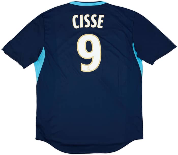 2006-07 Olympique Marseille Third Shirt Cisse #9 - 7/10 - (XL)