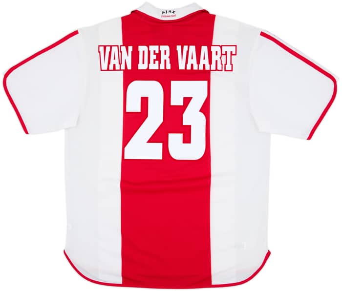 2000-01 Ajax Centenary Home Shirt Van Der Vaart #23 - 8/10 - (XL)