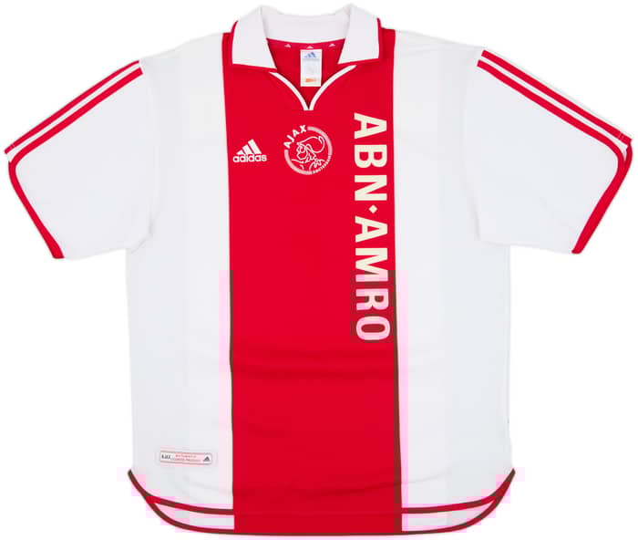 2000-01 Ajax Centenary Home Shirt Van Der Vaart #23 - 8/10 - (XL)