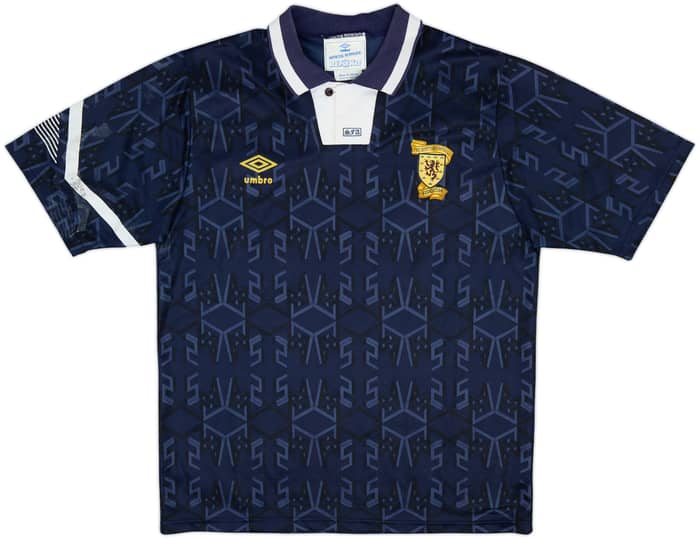 1991-94 Scotland Home Shirt - 7/10 - (M)